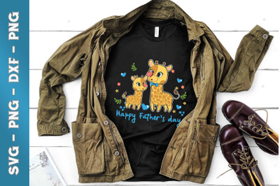 Animal Dad Giraffe for Father&#039;s Day