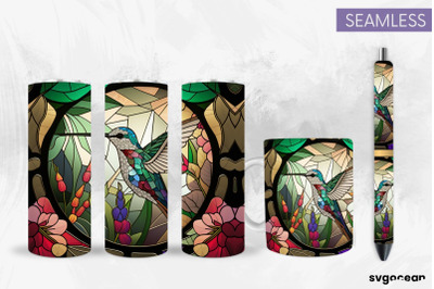 Hummingbird Tumbler Sublimation | Pen And Mug Wrap