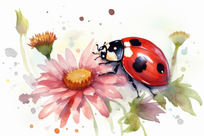 Floral Lady Bug | Spring Collection