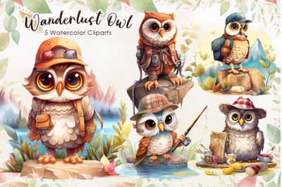 Wanderlus Owl Sublimation