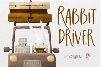 Rabbit driver. On The Road