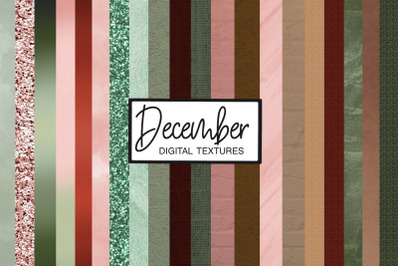 December Textures | Winter Digital Textures