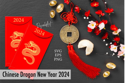 Chinese Dragon New Year 2024