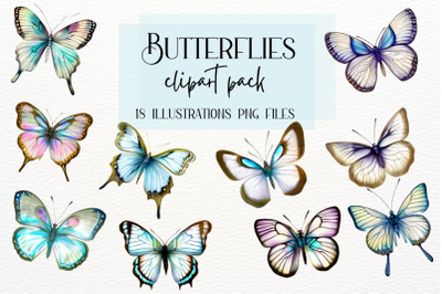 Butterflies Illustrations, Butterfly Clipart