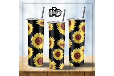 20 OZ Sunflower Tumbler Wrap