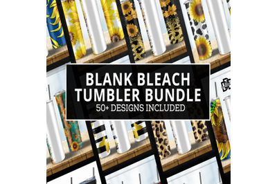 Bleached Blank Tumbler Bundle