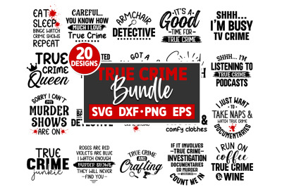 True Crime SVG Bundle