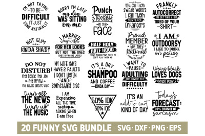 Funny SVG Bundle