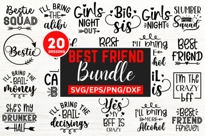 BFF SVG Bundle