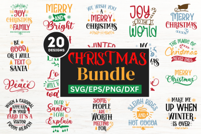 Christmas SVG Bundle