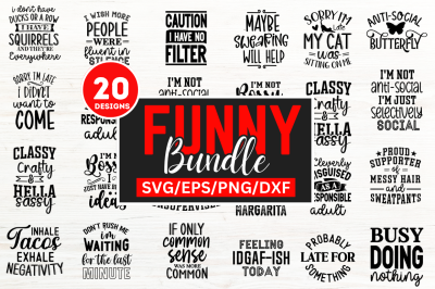 Funny SVG Bundle