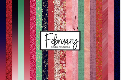 February Textures | Valentines textures