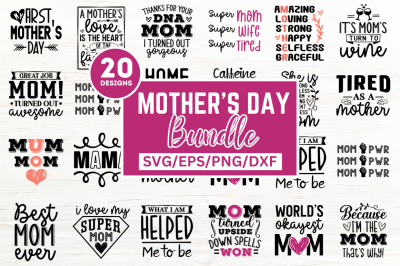 Mother&#039;s Day SVG Bundle