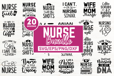 Nurse SVG Bundle