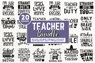 Teacher SVG Bundle