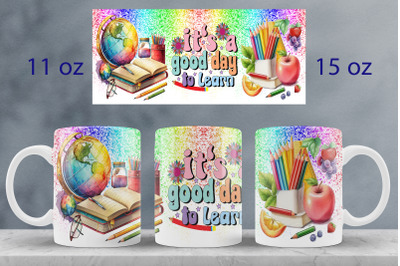 Teacher mug wrap design School mug sublimation png