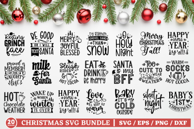 Christmas SVG Bundle