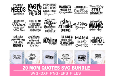 Mom SVG Bundle