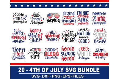 4th of July SVG Bundle