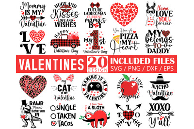 Valentines Day SVG Bundle