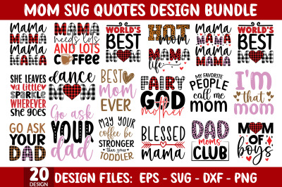 Mom SVG Bundle