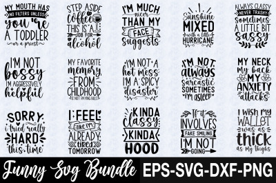 Funny SVG Bundle