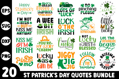 Patrick&#039;s Day SVG Bundle