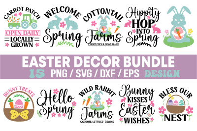Easter SVG Design Bundle