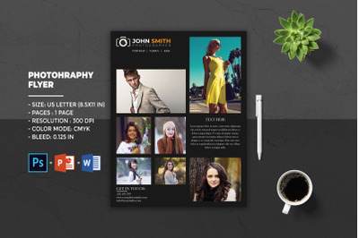 Photography Flyer Template | Studio Flyer
