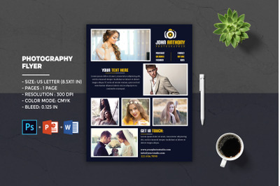 Photography Flyer Template | Studio Flyer