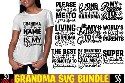 Grandma SVG Bundle&2C; My Greatest Blessings Call Me Grandma&2C; Grandmother