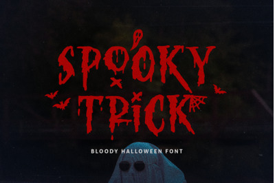 Spooky Trick - Creepy Halloween Font