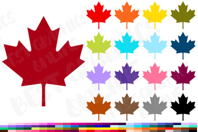 Maple Leaf Clipart Leaves Clip Art Canada Leaf Illustration