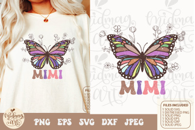 Mimi Butterfly svg png sublimation&2C; mimi butterfly png