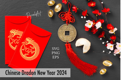 Chinese Dragon New Year 2024