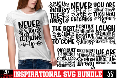 Inspirational Svg Bundle&2C; Inspirational Quotes Svg Bundle&2C; Motivationa