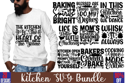 Kitchen SVG Bundle,Monogram Bundle Svg,Kitchen Split Frame,