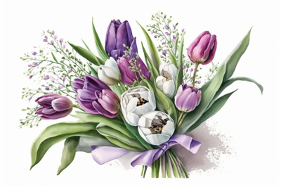 Purple Tulips | Mothers Day Flowers