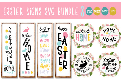 Easter SVG Signs Bundle