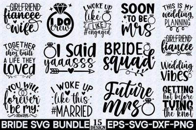 Bride SVG Bundle