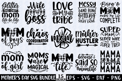 Mothers day SVG Bundle