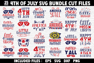 4th Of July SVG Bundle