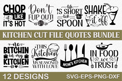 Kitchen SVG Design Bundle