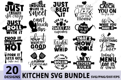 Kitchen SVG Bundle