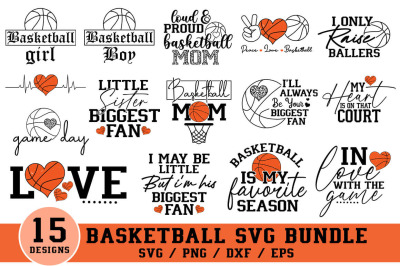 Basketball SVG Bundle