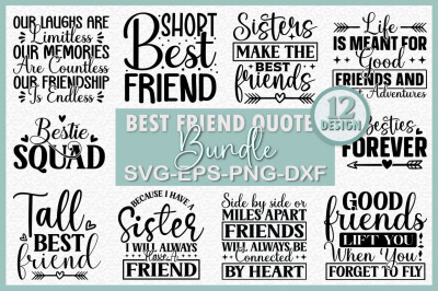 Best Friend SVG Design Bundle