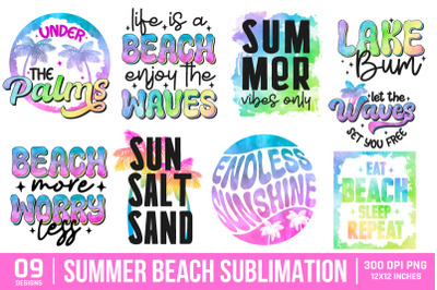Summer Beach Sublimation Bundle - Summer Sublimation - summer png