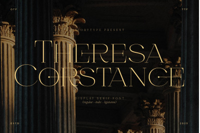 Theresa Corstance Typeface