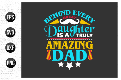 fathers day typographic quotes design