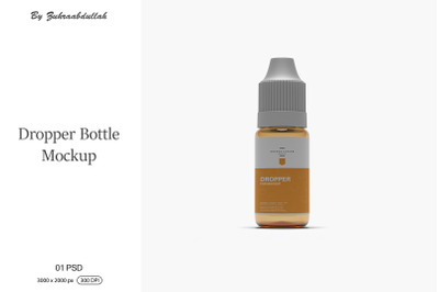 Dropper Bottle Mockup